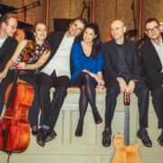von links nach rechts: Bernhard Pichl, Irene von Fritzsch, Werner Treiber, Silke Straub, Michael Schmolke, Hendrik Gosmann