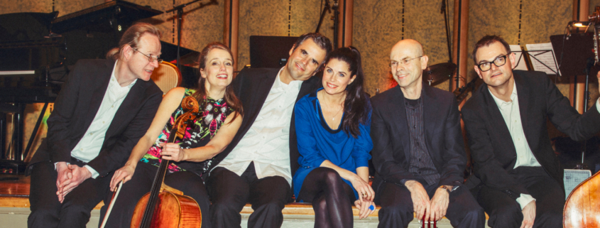 von links nach rechts: Bernhard Pichl, Irene von Fritzsch, Werner Treiber, Silke Straub, Michael Schmolke, Hendrik Gosmann